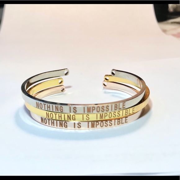 Inspirational Cuff Bracelets - Picture 1 of 5